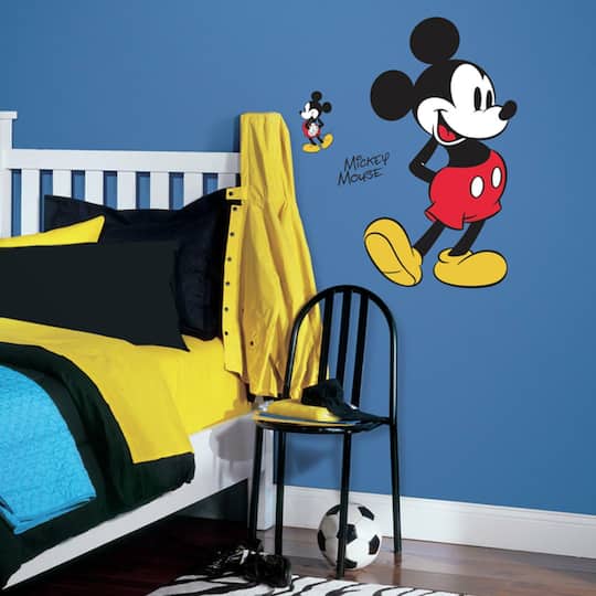 RoomMates Disney Mickey Mouse Peel & Stick Giant Wall Decals